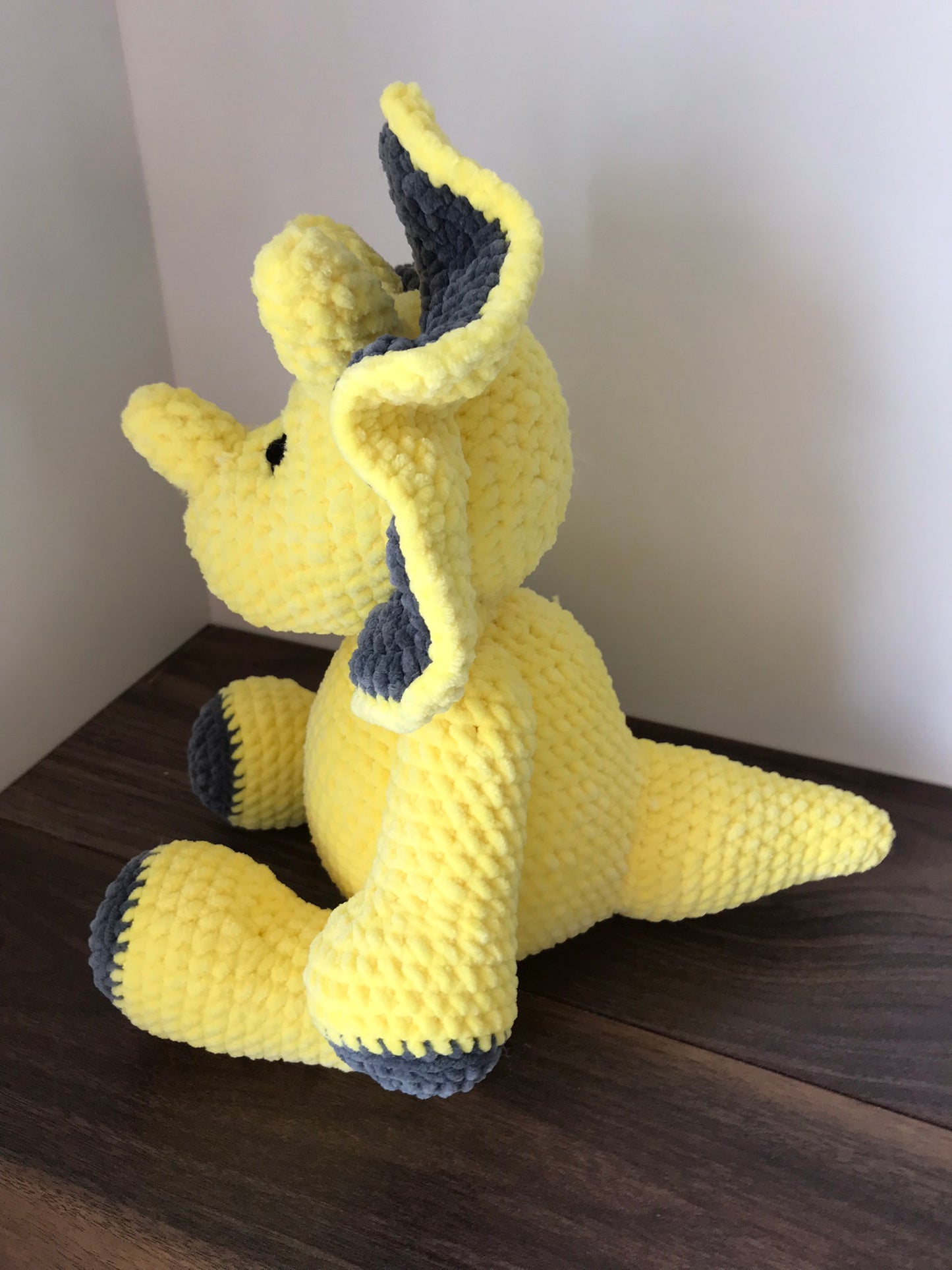 Crochet Triceratops Kit